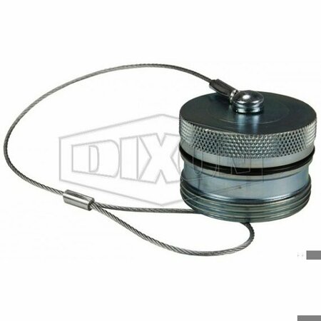 DIXON Aeroquip 7800 Screw Type Interchange Dust Plug, 3/4 in Nominal, Steel, Domestic 6WDP